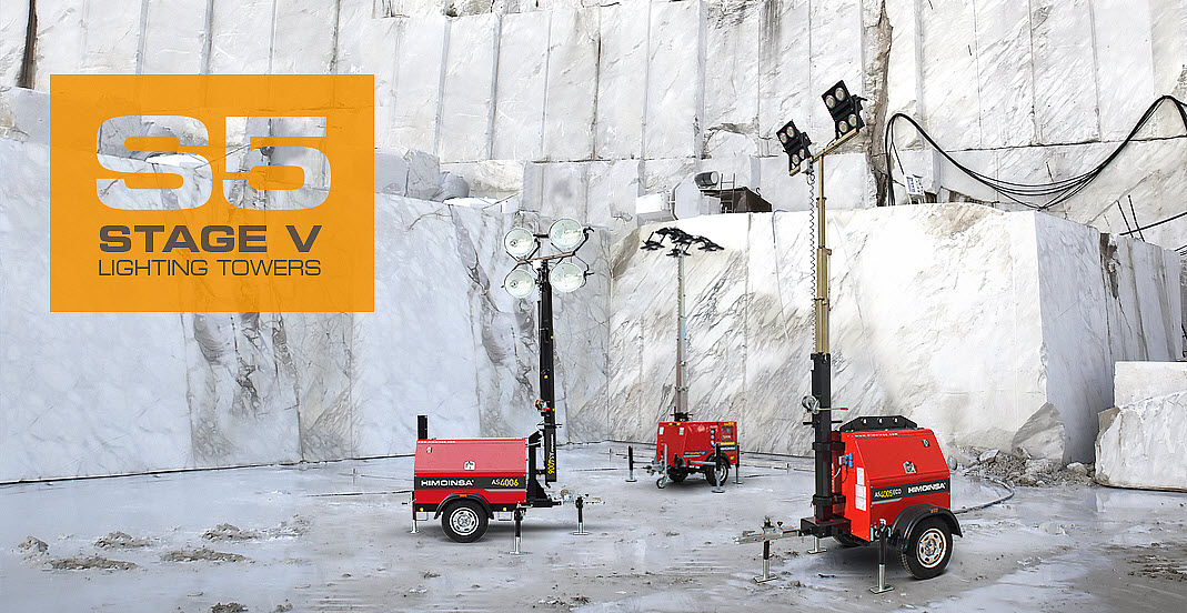 APOLO Lighting Towers with STAGE V engines
