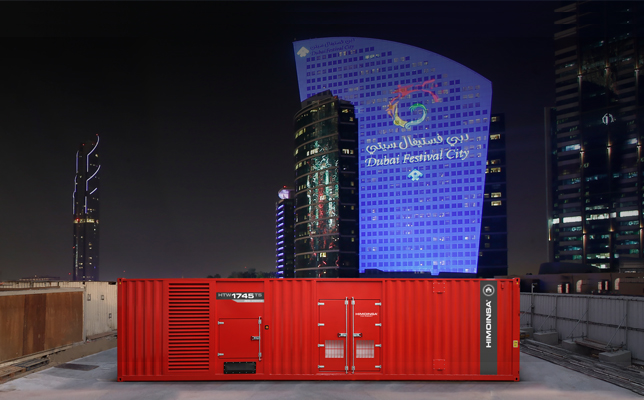 HIMOINSA supplies the energy for a unique show in Dubai Festival City