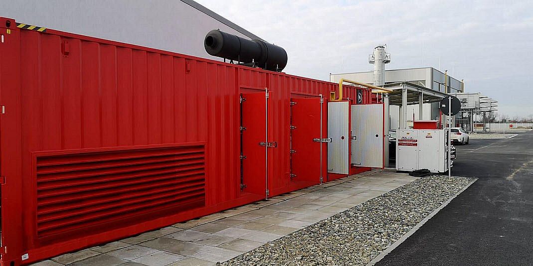 Emergency gas power in Romania